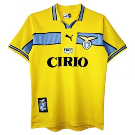 Camisa Lazio 1999 Amarela Away Masculina