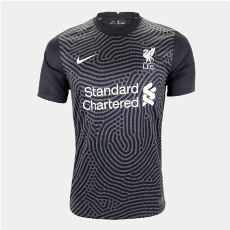 Camisa Liverpool Preta Goleiro 2020/21 Masculina