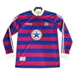 camisa-newcastle-1995-away-vermelha-manga-longa