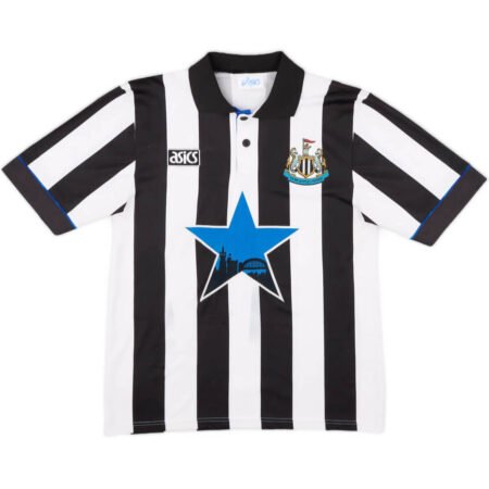 Camisa Newcastle 1993/94 Home Listrada Masculina