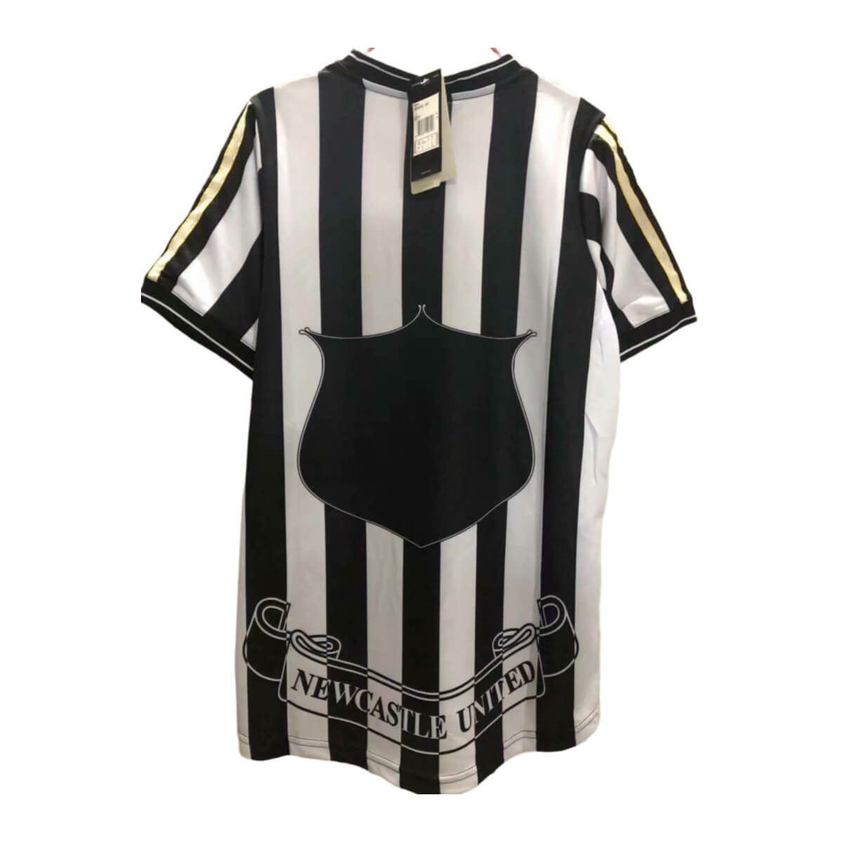 camisa-newcastle-home-1997-masculina- Camisa Newcastle 1997 Home Listrada Masculina