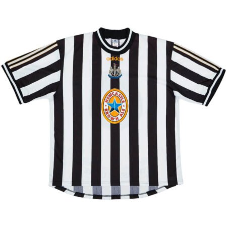 Camisa Newcastle 1997 Home Listrada Masculina