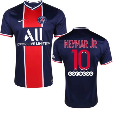 Camisa PSG Neymar JR. #10 Azul Home 2020/21 Masculina