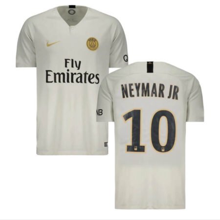 Camisa PSG Neymar JR. #10 Cinza 2018/19 Away Masculina
