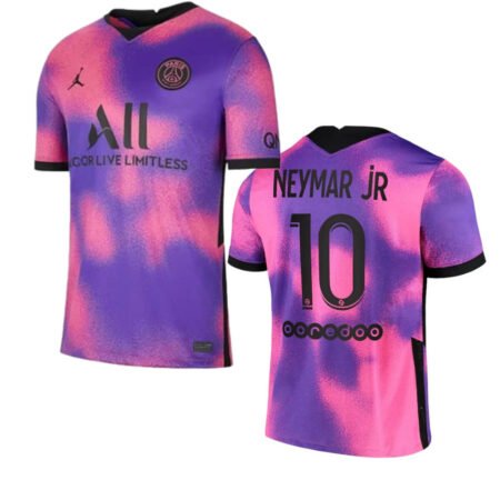 Camisa PSG Neymar JR. #10 Roxo IV 2020/21 Masculina