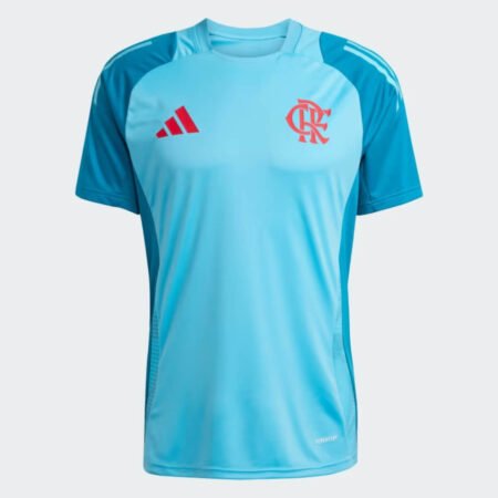 Camisa Flamengo Treino Azul 2025/26 Masculina