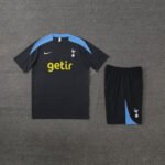 Kit Short e Camisa Tottenham Treino Azul Escuro 2024/25