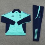 Conjunto Jaqueta Arsenal Treino Calça Azul 2024/25