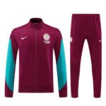 Conjunto Jaqueta PSG Treino Calça Vinho 2024/25