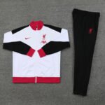 Conjunto Jaqueta Liverpool Treino Calça Branca 2024/25
