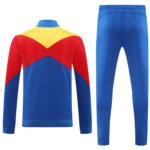 Conjunto Jaqueta Barcelona Treino Azul 2024/25