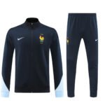 Conjunto Jaqueta França Treino Azul Escuro 2024/25