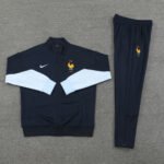 Conjunto Jaqueta França Treino Azul Escuro 2024/25