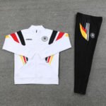 Conjunto Jaqueta Alemanha Treino Branca Retrô 2024/25