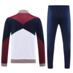 Conjunto Jaqueta Inglaterra Treino Branca/Azul 2024/25