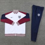 Conjunto Jaqueta Inglaterra Treino Branca/Azul 2024/25