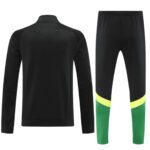 Conjunto Jaqueta Manchester United Treino Preto 2024/25
