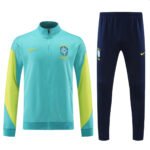 Conjunto Jaqueta do Brasil Azul Calça Azul Treino 2024/25