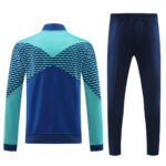 Conjunto Jaqueta e Calça do Brasil Azul Escuro Treino 2024/25