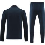 Conjunto Jaqueta e Calça Real Madrid Azul Escuro Treino 2024/25