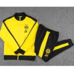 Conjunto Jaqueta e Calça BVB Amarelo Treino 2023/24