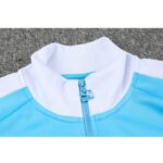 Conjunto Jaqueta e Calça Man City Azul Treino 2023/24