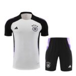 Kit Short e Camisa Alemanha Treino Branco 2024/25