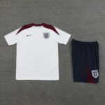 Kit Short e Camisa Inglaterra Treino Branco 2024/25