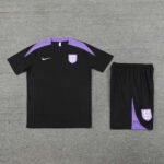 Kit Short e Camisa Inglaterra Treino Preto 2024/25