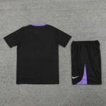 Kit Short e Camisa Inglaterra Treino Preto 2024/25