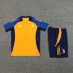 Kit Short e Camisa Juventus Treino Laranja 2024/25