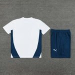 Kit Short e Camisa Marseille Treino Branco 2024/25