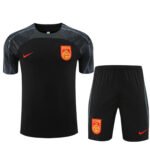 Kit Short e Camisa da China Treino Preto 2023/24