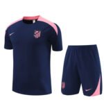 Kit Short e Camisa Atlético de Madrid Treino Azul Escuro 2023/24