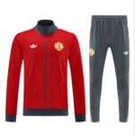 Conjunto Jaqueta Manchester United Vermelha Retrô Originals 2024/25-export (33)