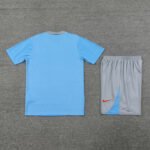 Kit Short e Camisa Atlético de Madrid Treino Azul 2024/25