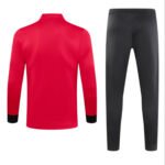 Conjunto Jaqueta e Calça Man Utd Vermelho Treino 2023/24