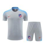 Kit Short e Camisa Atlético de Madrid Treino Cinza 2024/25