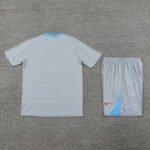 Kit Short e Camisa Atlético de Madrid Treino Cinza 2024/25