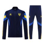 Conjunto Jaqueta e Calça Boca Juniors Azul Escuro Treino 2024/25