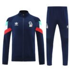 Conjunto Jaqueta e Calça Itália Azul Escuro Treino 2024/25