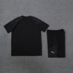 Kit Short e Camisa Marseille Treino Preto 2023/24