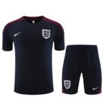 Kit Short e Camisa Inglaterra Treino Azul Escuro 2024/25