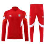 Conjunto Jaqueta e Calça Bayern Vermelho Originals Treino 2024/25