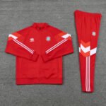 Conjunto Jaqueta e Calça Bayern Vermelho Originals Treino 2024/25