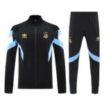 Conjunto Jaqueta e Calça Argentina Preto Treino 2024/25