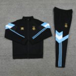 Conjunto Jaqueta e Calça Argentina Preto Treino 2024/25