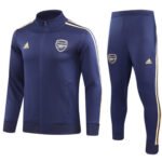Conjunto Jaqueta e Calça Arsenal Azul Escuro Treino 2023/24