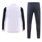 Conjunto Jaqueta e Calça Real Madrid Branco Treino 2023/24