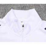 Conjunto Jaqueta e Calça Real Madrid Branco Treino 2023/24